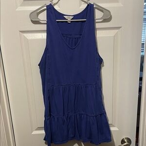 Time and Tru Royal Blue Tank Top